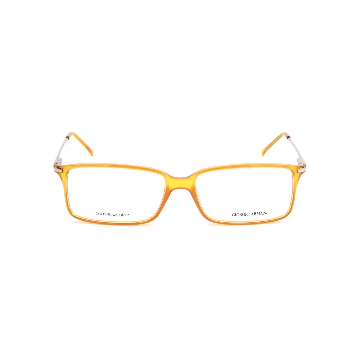 Montatura Per Occhiali Unisex Armani GA-636-24716-54 Giallo Ø 54 mm