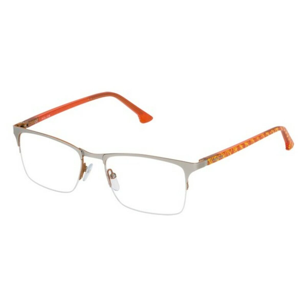 Montatura Per Occhiali Uomo Police Vpl397540s34 Grigio Ø 54 mm