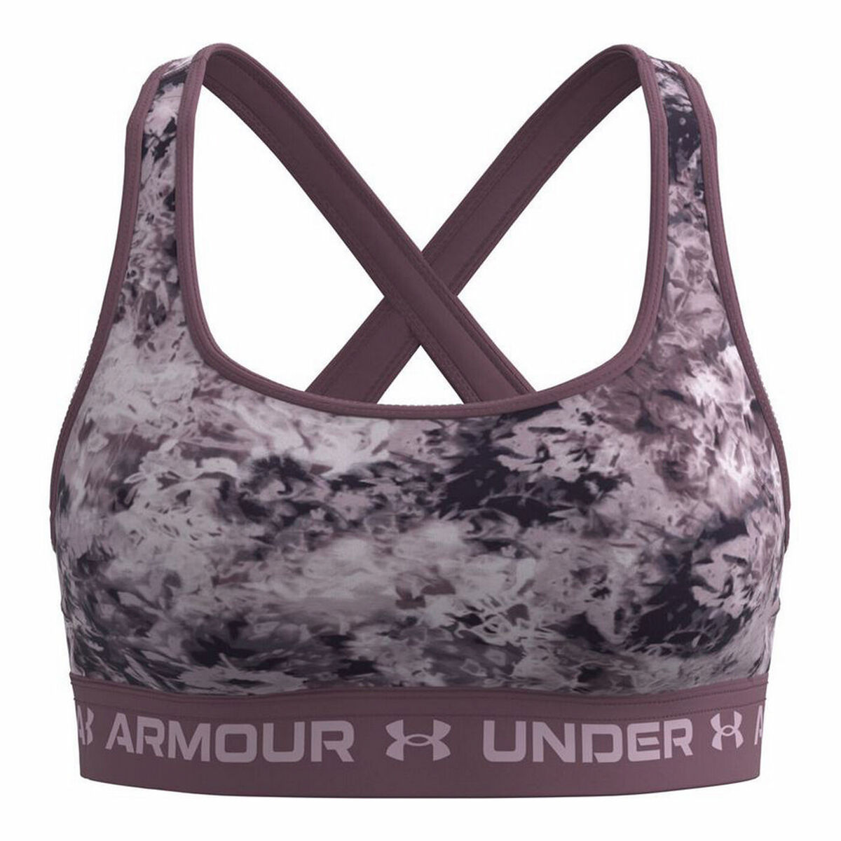 Reggiseno Sportivo Under Armour Mid Crossback Marrone Taglia:s