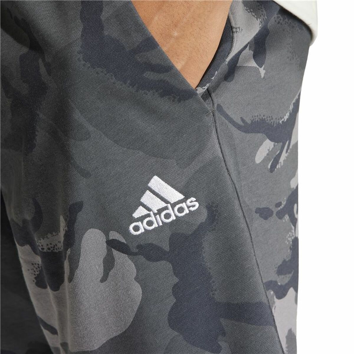 Pantaloncino Sportivo Adidas Camo Grigio Taglia:s - Image 5
