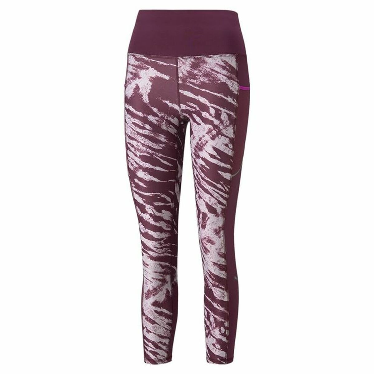 Leggings Sportivo Da Donna Puma Run 5k 7/8 W Porpora Taglia:s