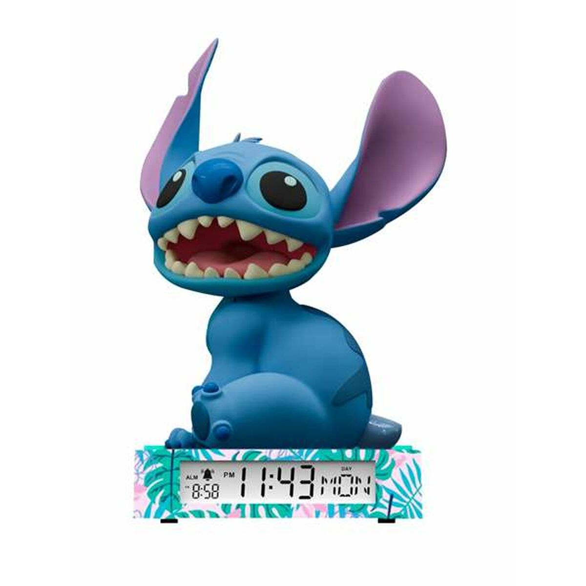Orologio Sveglia Stitch Luce Data