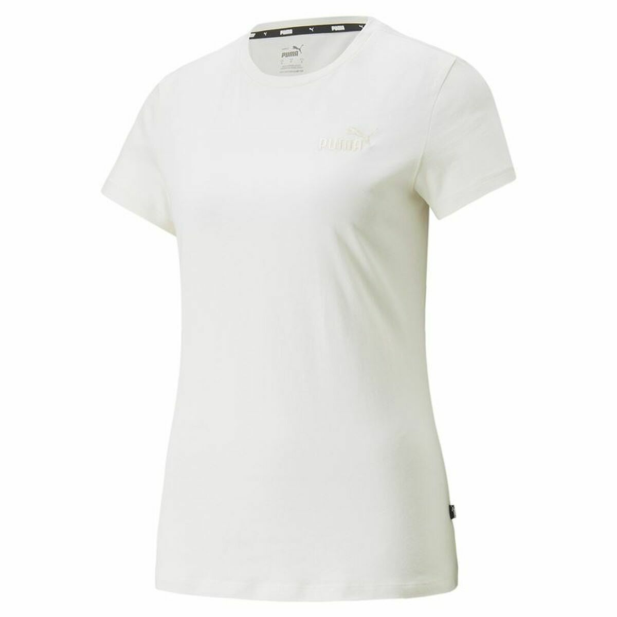 Maglia A Maniche Corte Donna Puma Bianco Taglia:s