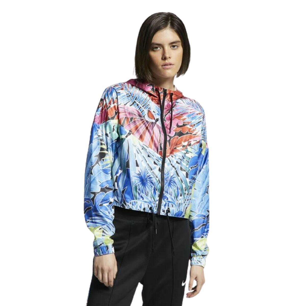 Giacca Sportiva Da Donna Nike Sportswear Azzurro Taglia:m