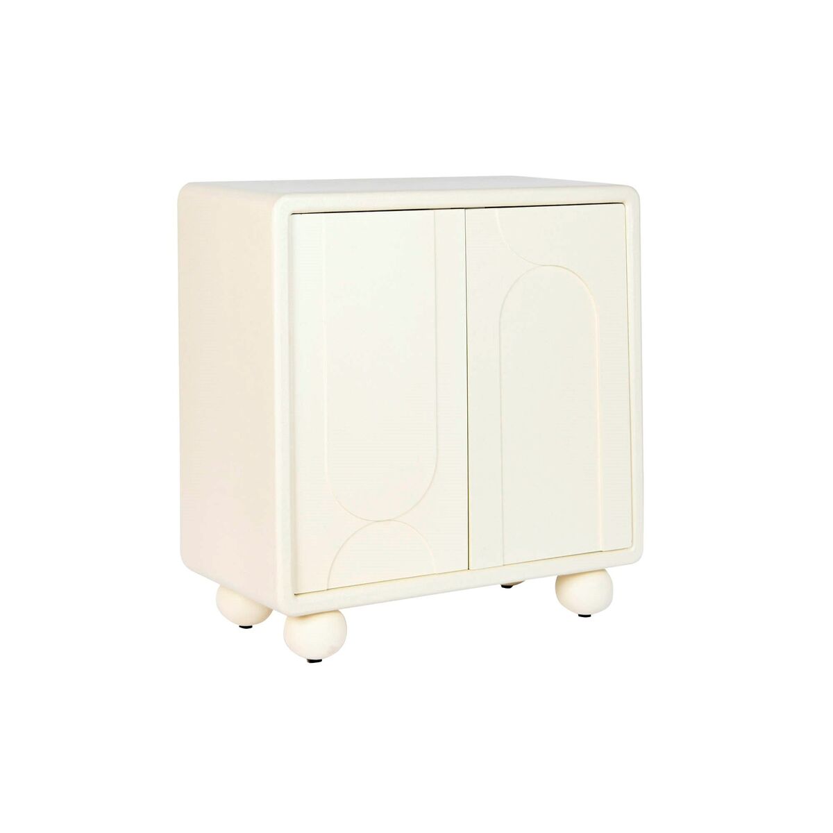Cassettiera Dkd Home Decor Bianco Legno Mdf Moderno 80 X 37 X 85 Cm 80 X 37 X 86 cm