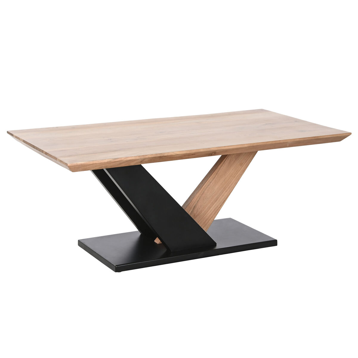 Tavolino Da Caffè Dkd Home Decor Metallo Acacia 115 X 60 X 45 cm
