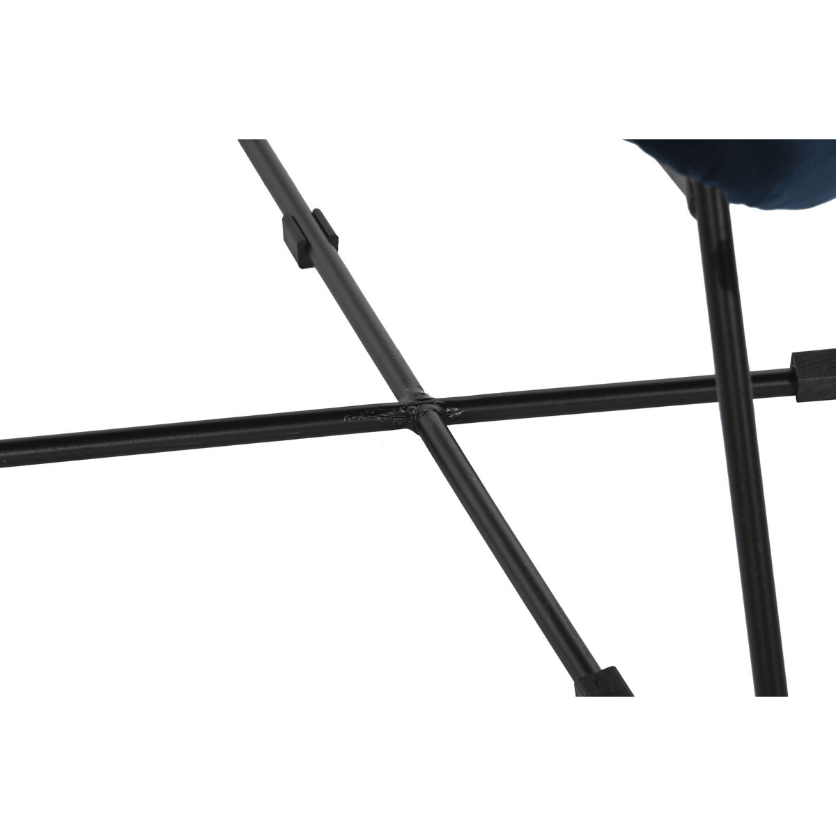 Poltrona Dkd Home Decor Azzurro Nero Metallo 68 X 76 X 90 cm - Image 4