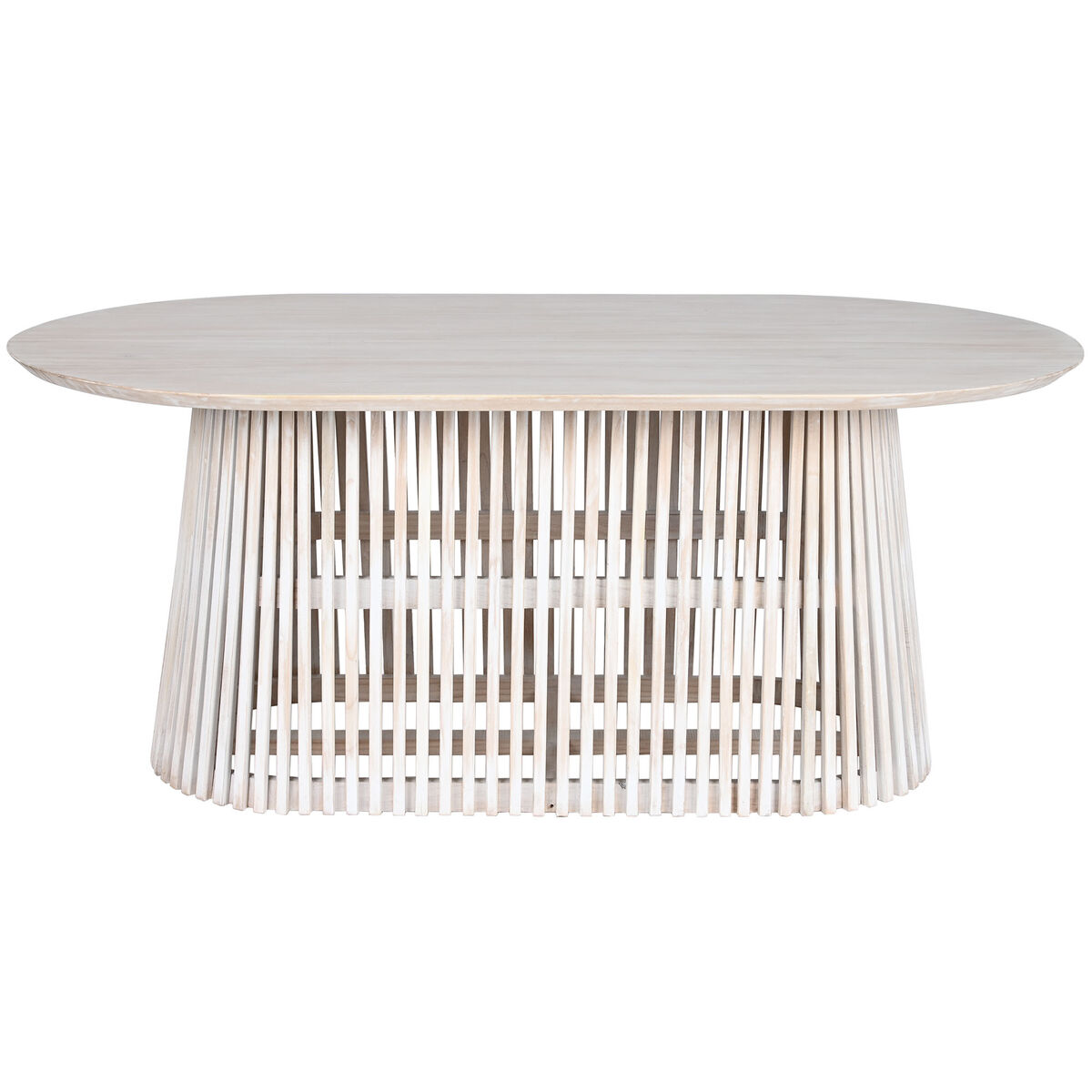 Tavolo Da Pranzo Home Esprit Bianco Legno Di Mindi 180 X 100 X 75 cm