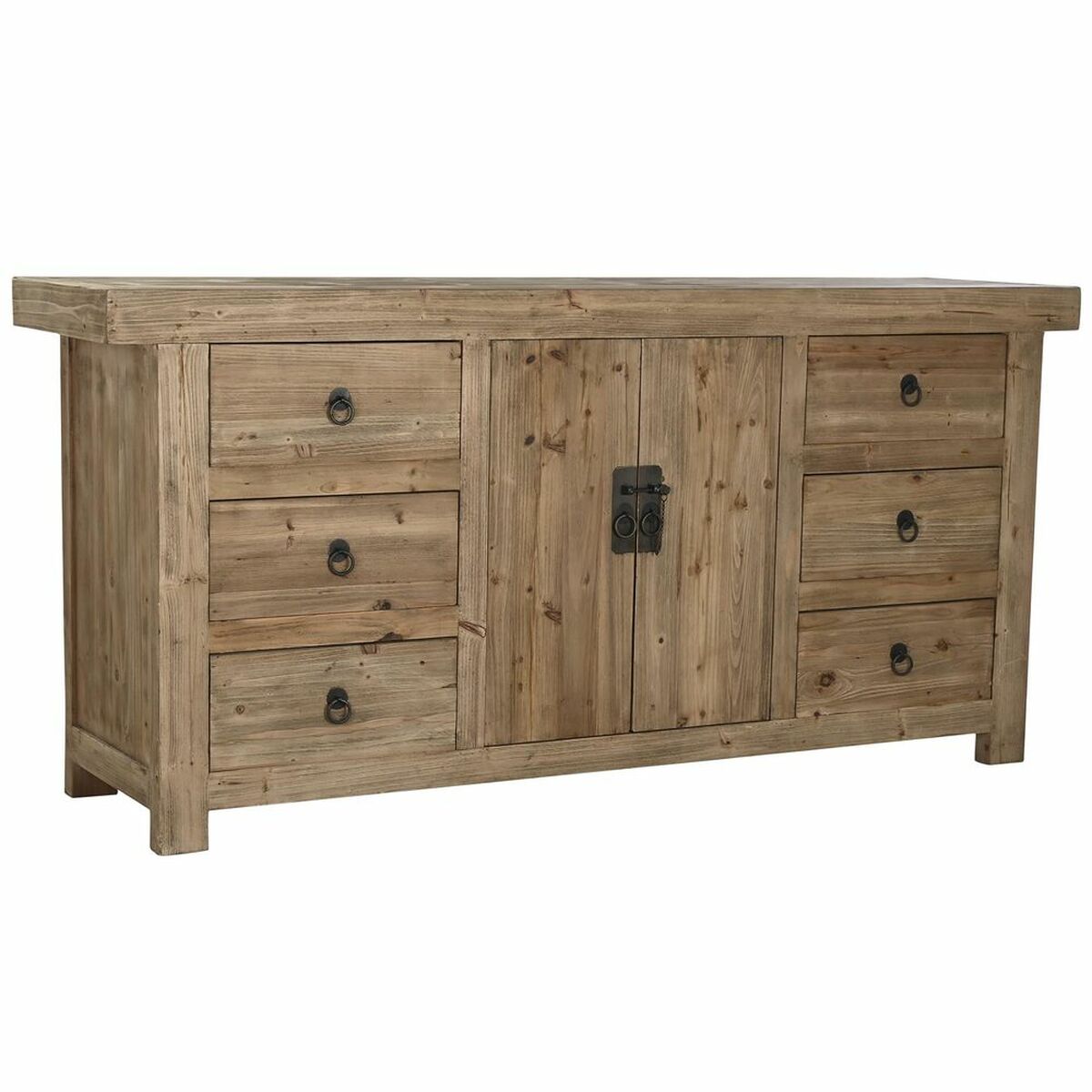 Credenza Dkd Home Decor Naturale Legno 180 X 45 X 85 cm