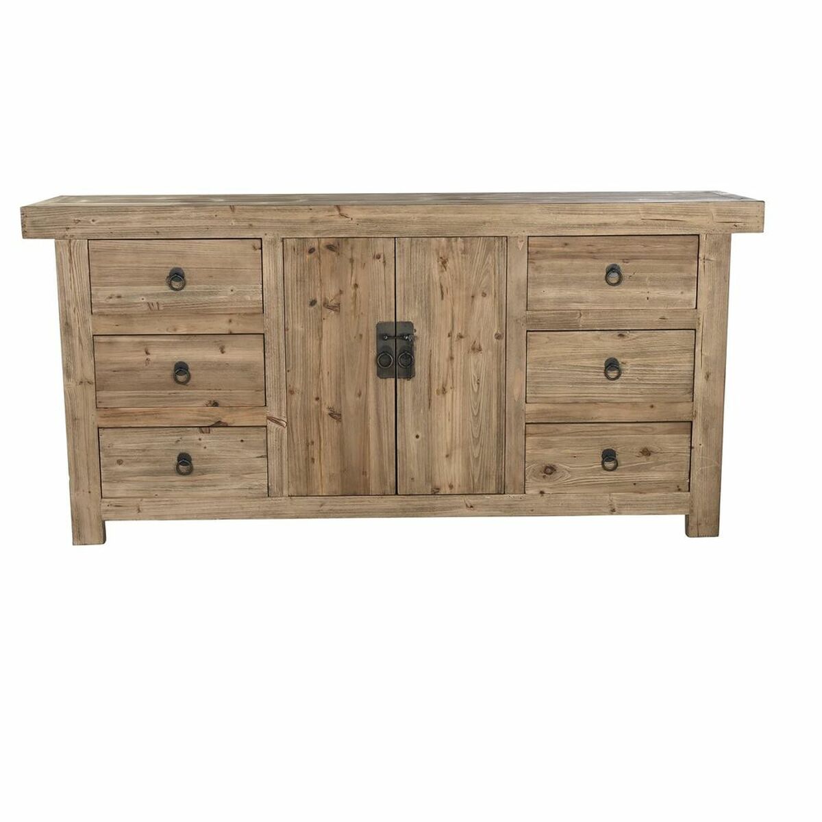 Credenza Dkd Home Decor Naturale Legno 180 X 45 X 85 cm - Image 6