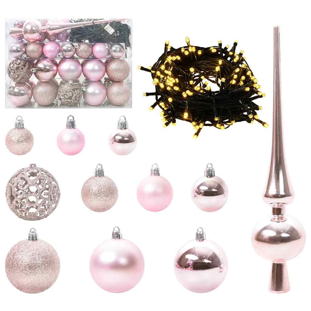 Albero Di Natale Artificiale Con 150 Led Verde 120 cm - Image 6