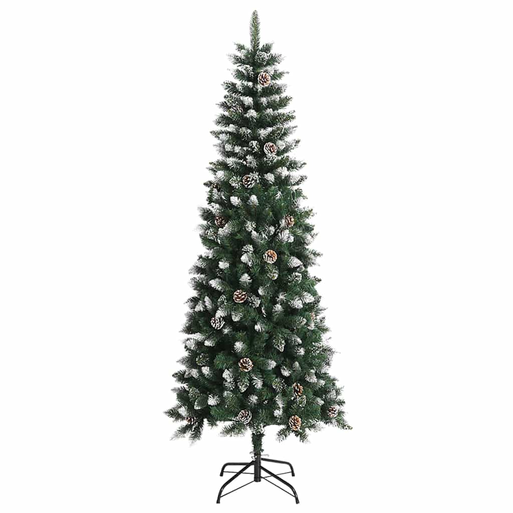 Albero Di Natale Artificiale Con 300 Led Verde 240 cm - Image 5