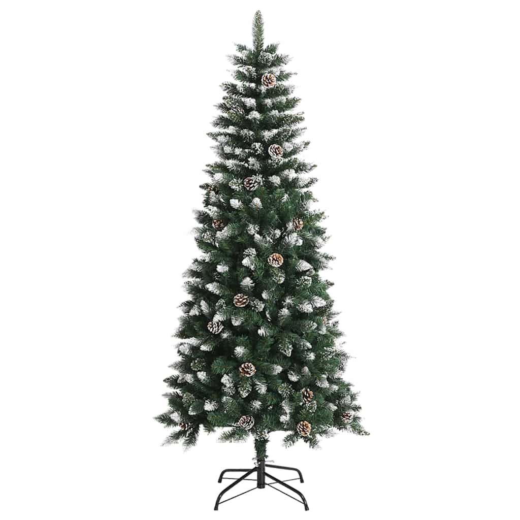 Albero Di Natale Artificiale Con 150 Led Verde 150 cm - Image 5