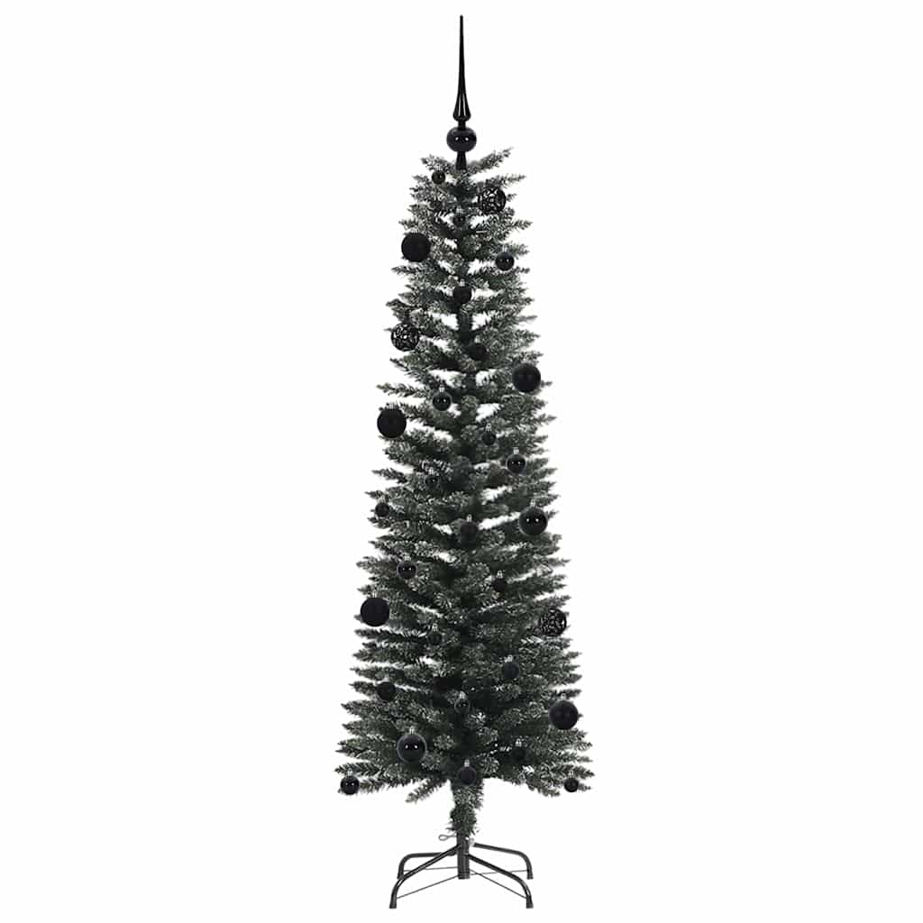 Albero Di Natale Artificiale Con 150 Led Verde 150 cm - Image 4