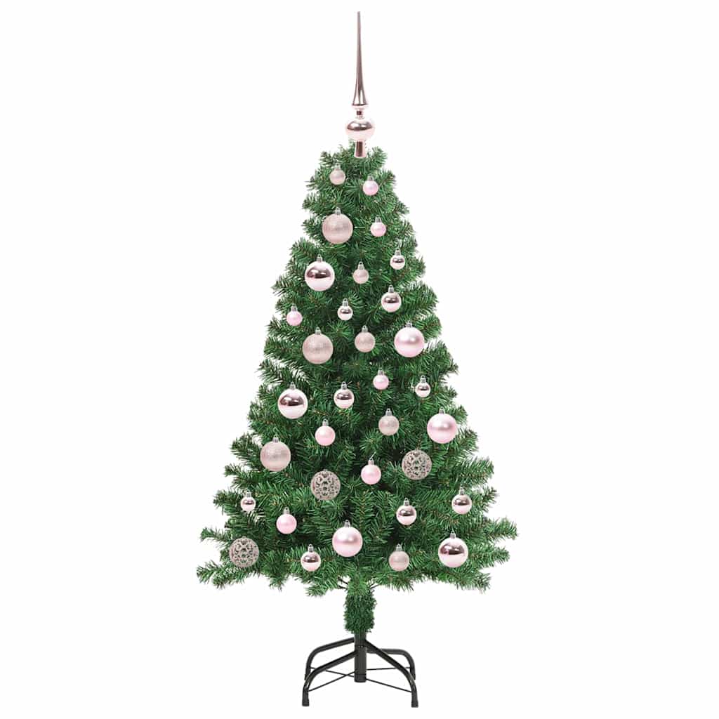 Albero Di Natale Artificiale Con 150 Led Verde 120 cm - Image 4