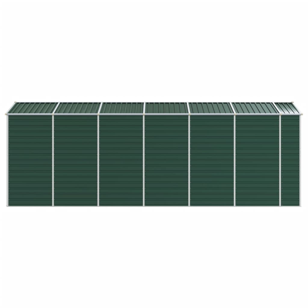 Capanno Da Giardino Verde 191x555x198 Cm In Acciaio Zincato - Image 5