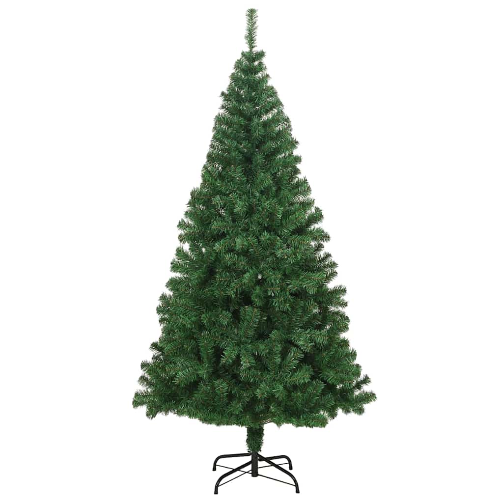 Albero Di Natale Artificiale Con 300 Led Verde 240 cm - Image 5