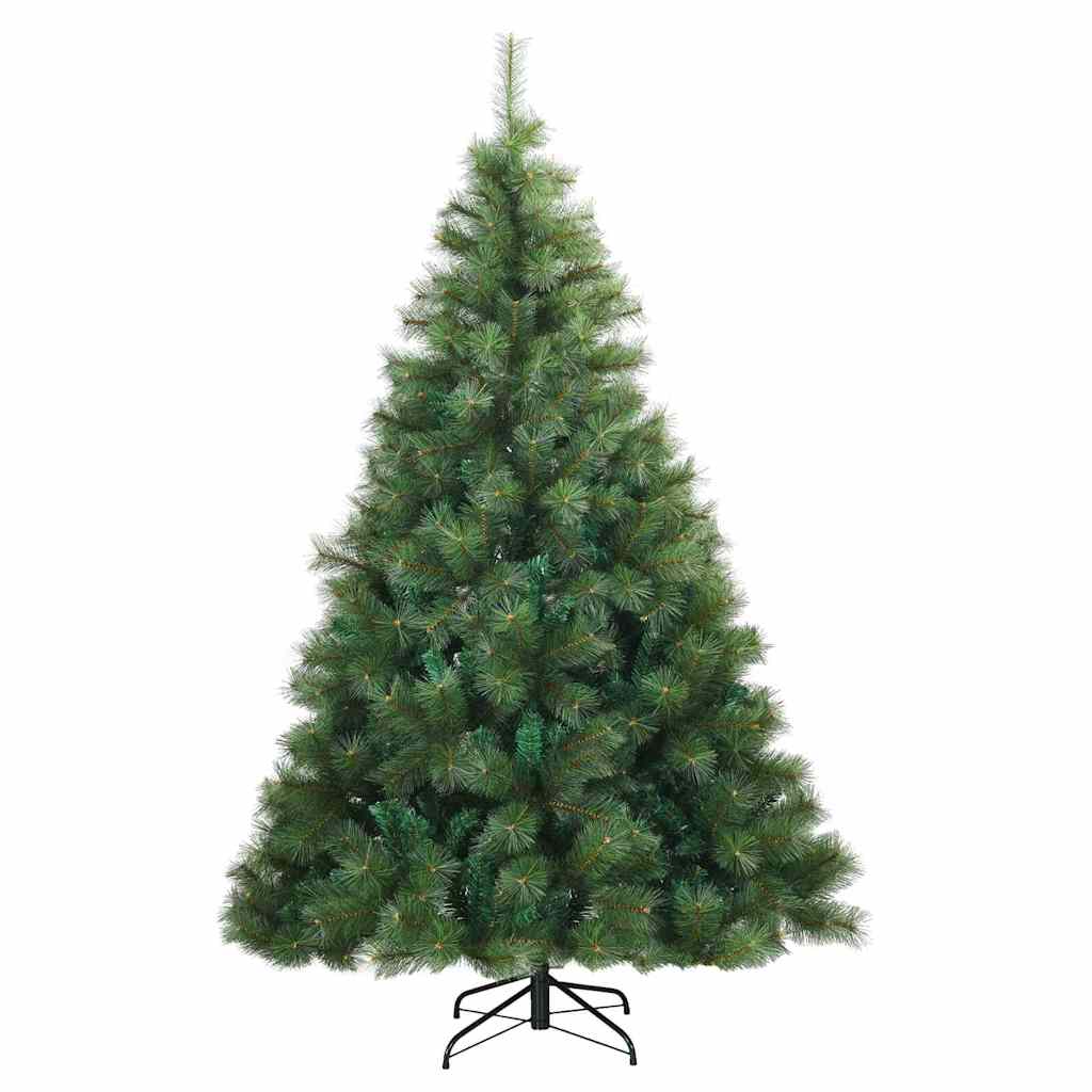 Albero Di Natale Artificiale Con 300 Led Verde 180 Cm Pe E Pvc - Image 5