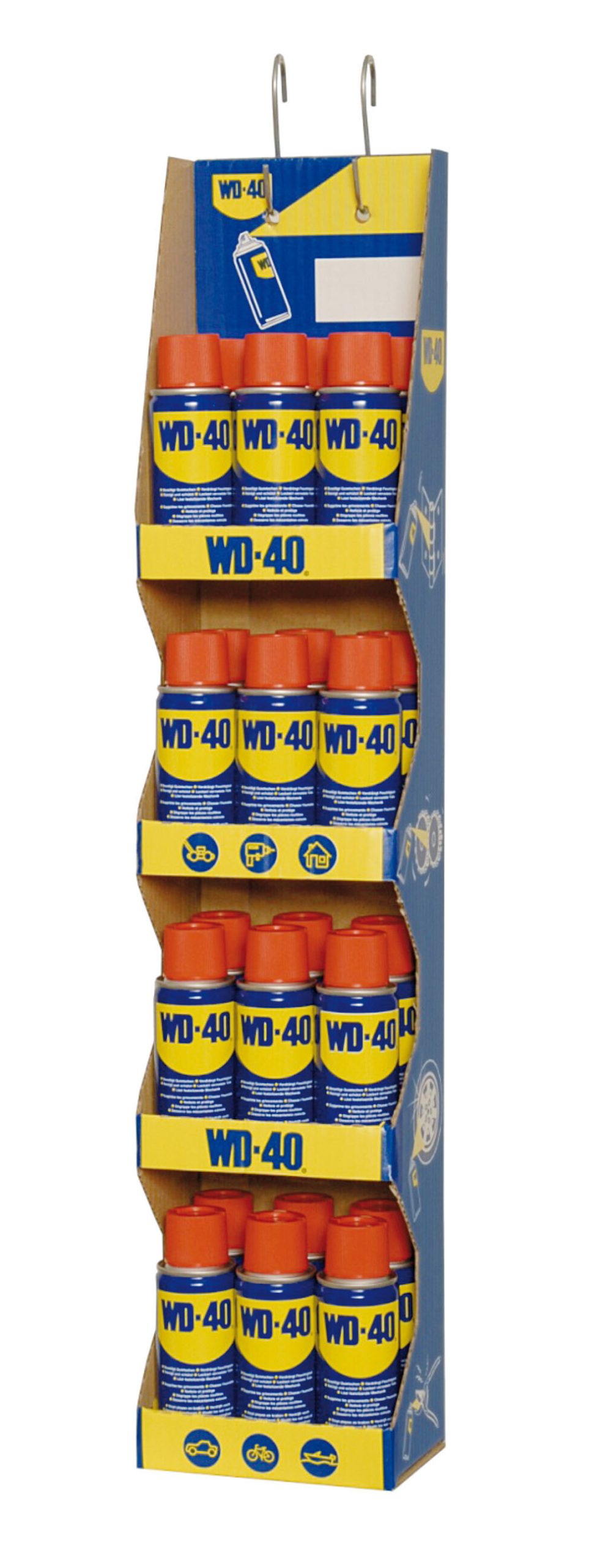 WD-40, Espositore Appendibile 24 Pz  - 100 ml