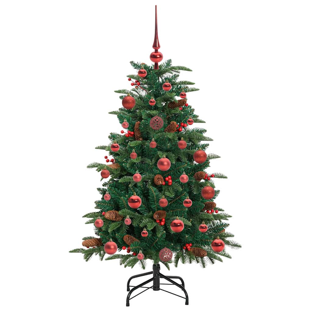 Albero Di Natale Artificiale Con 150 Led Verde 120 cm - Image 4