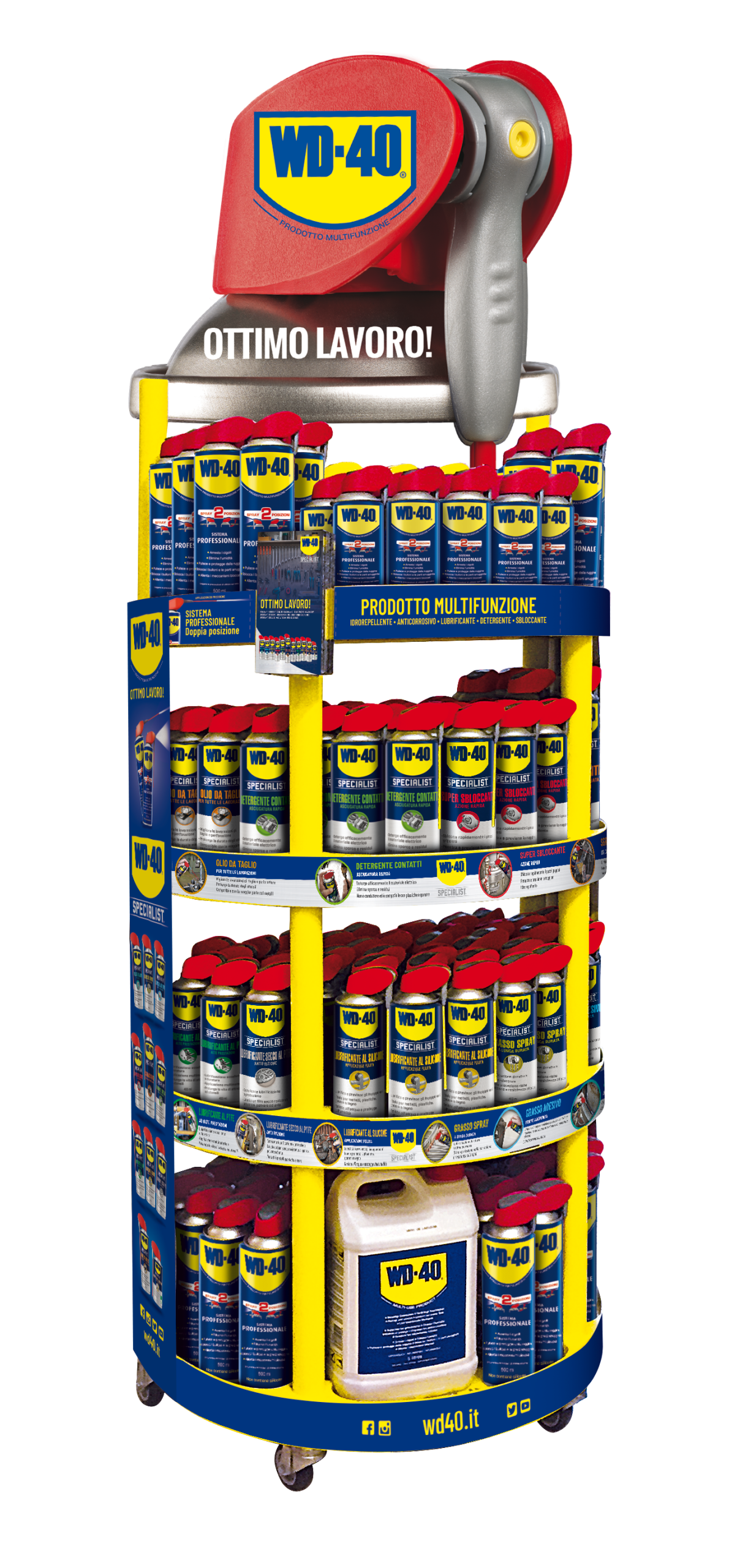 WD-40, Espositore Da Terra