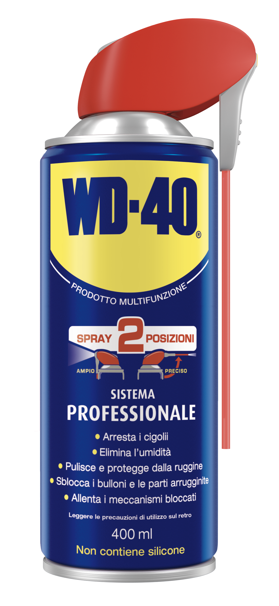 WD-40, Prodotto Multifunzione - Sistema Professionale - 400 ml