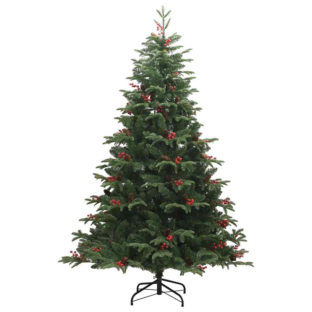 Albero Di Natale Artificiale Con 300 Led Verde 240 cm - Image 5