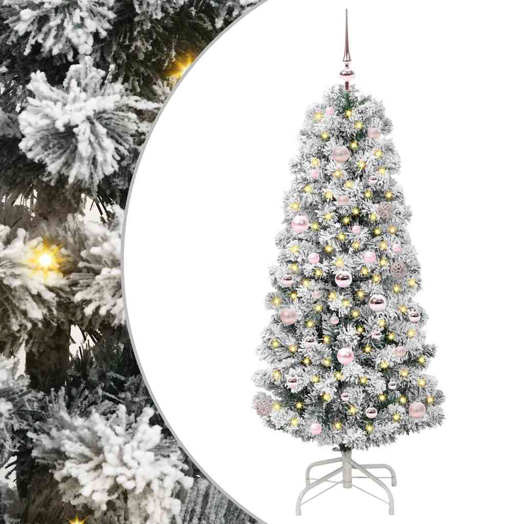 Albero Di Natale Artificiale Con Rami Pieghevoli 150 cm