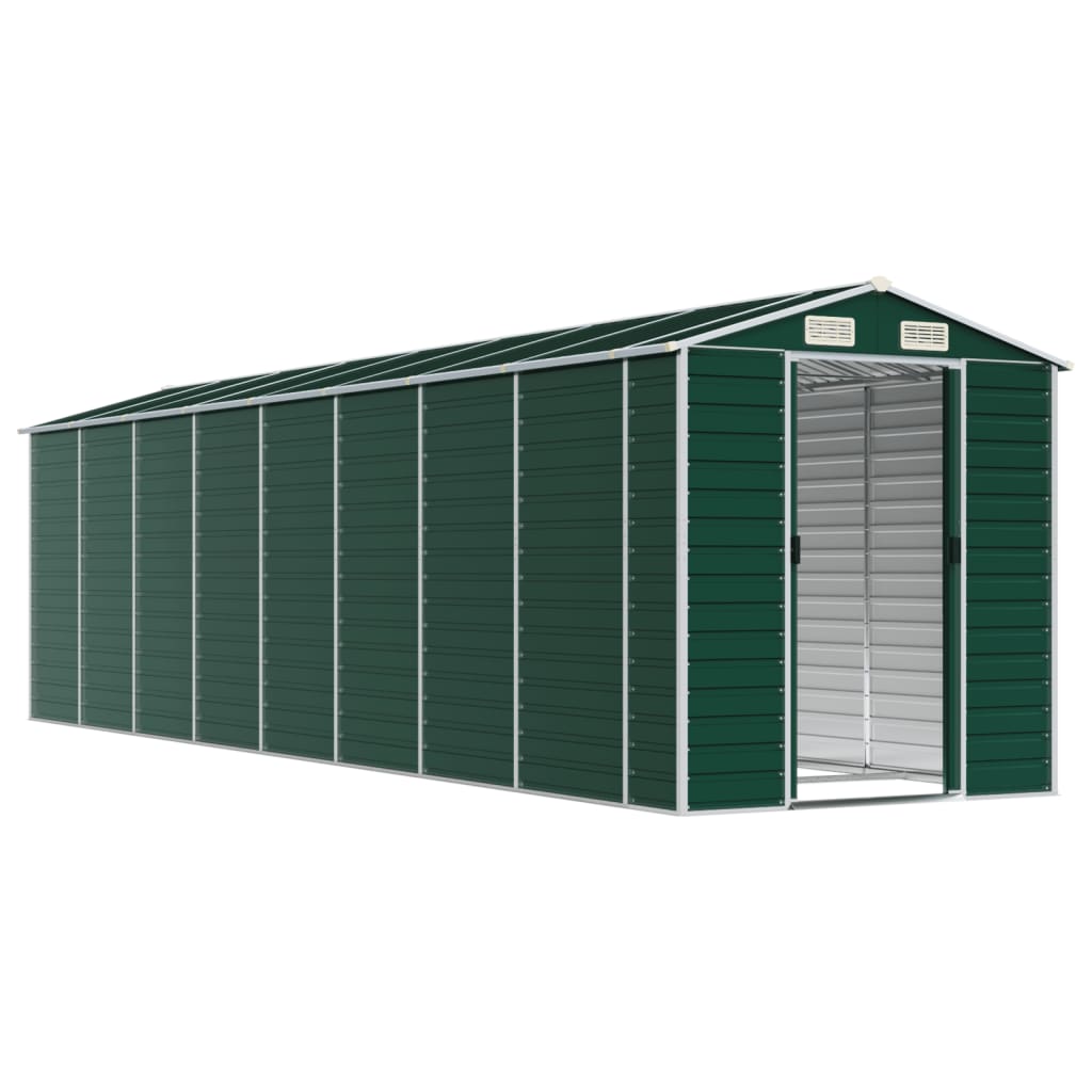 Capanno Da Giardino Verde 191x725x198 Cm In Acciaio Zincato - Image 3