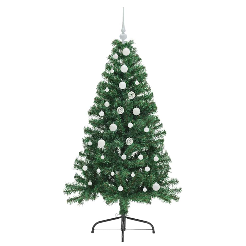 Albero Di Natale Artificiale Con Luci Integrate Verde 150 cm - Image 4