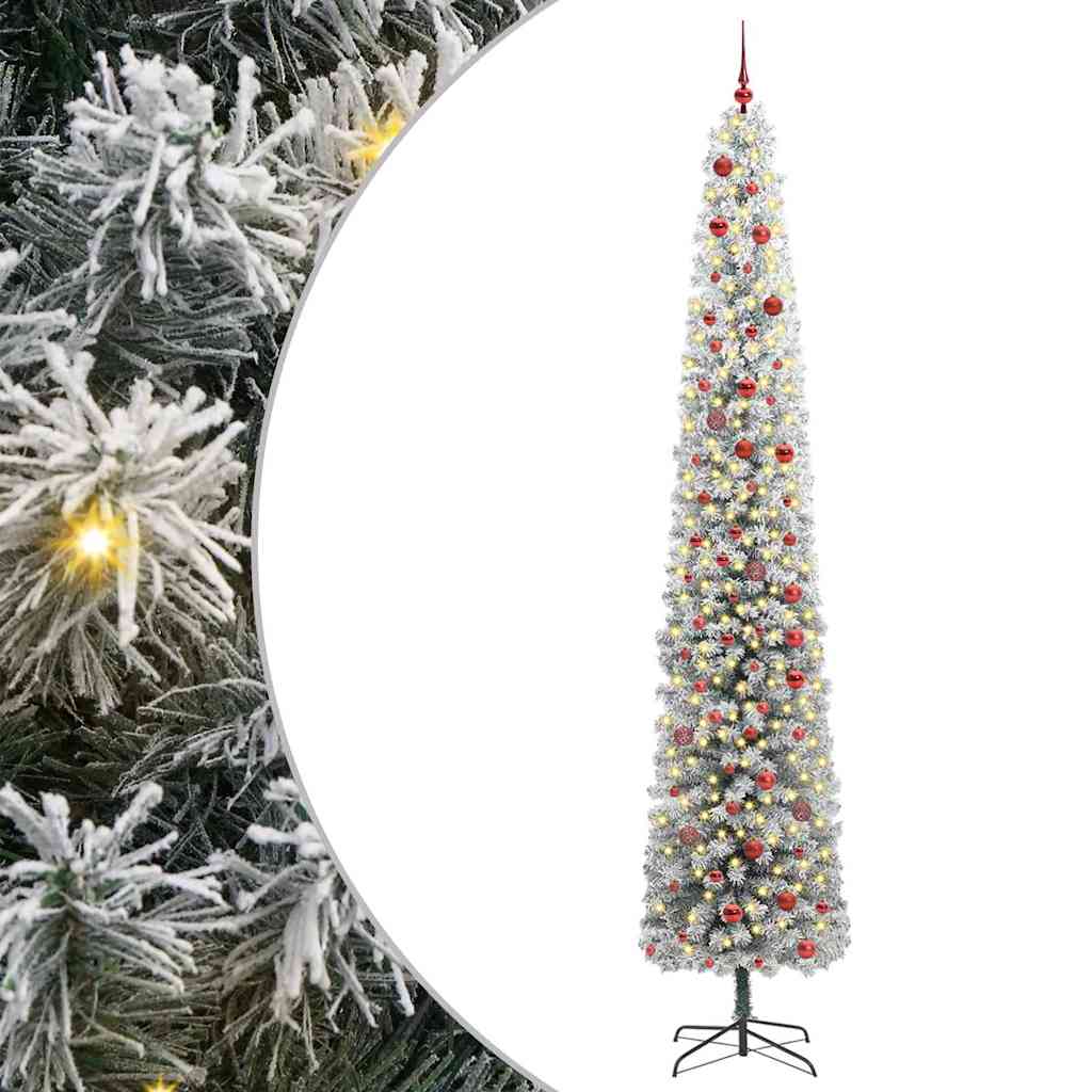 Albero Di Natale Artificiale Con 300 Led Verde 300 cm
