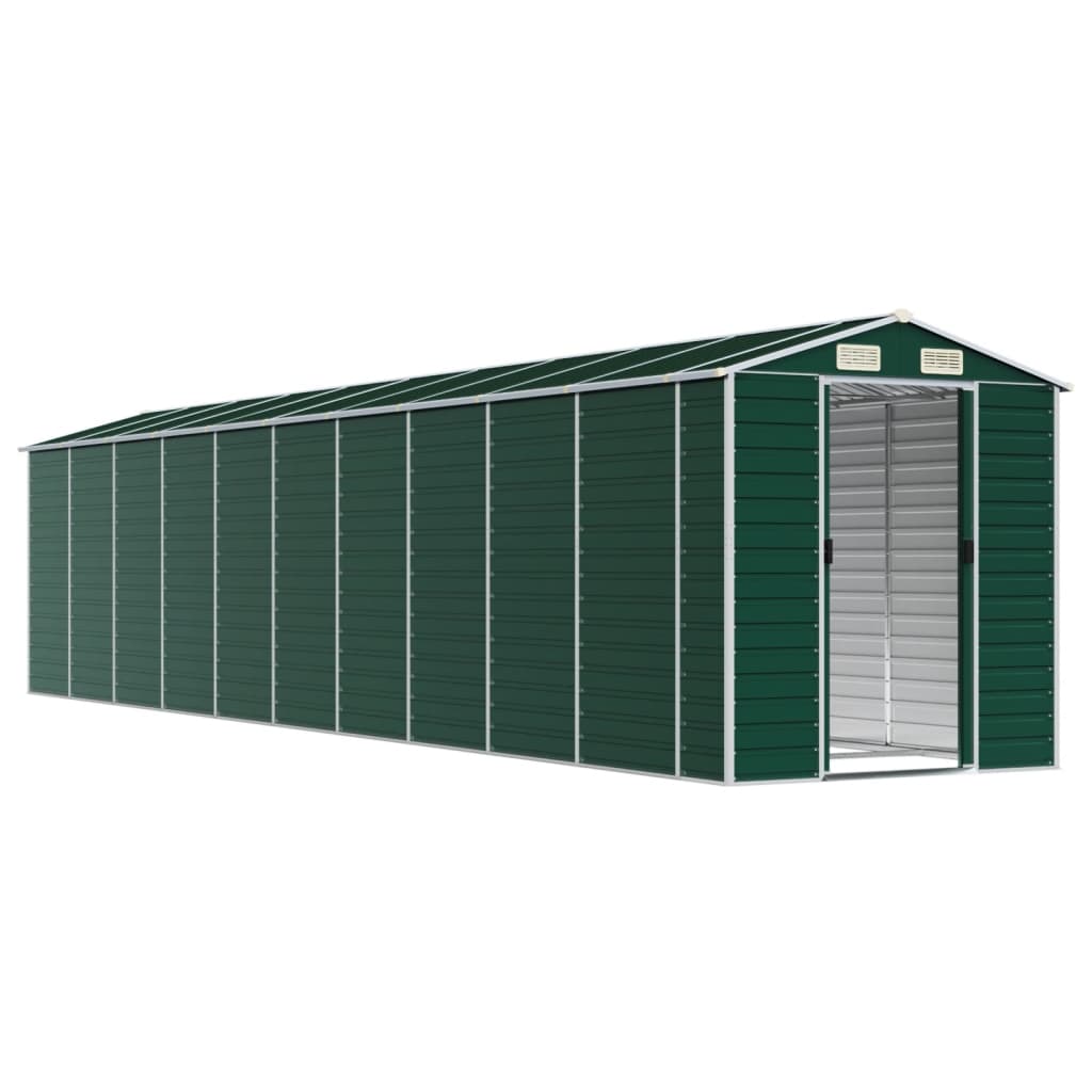 Capanno Da Giardino Verde 191x895x198 Cm In Acciaio Zincato - Image 3