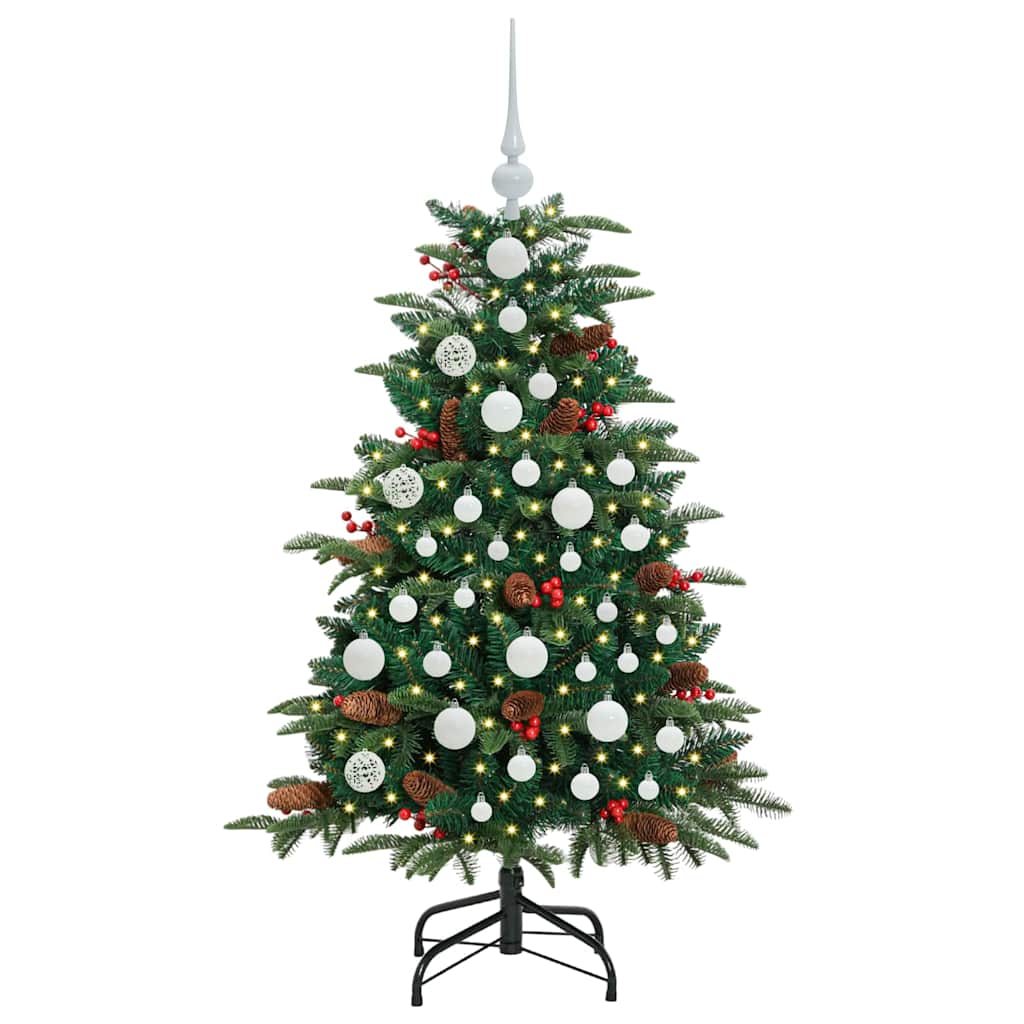 Albero Di Natale Artificiale Con 150 Led Verde 120 cm - Image 3