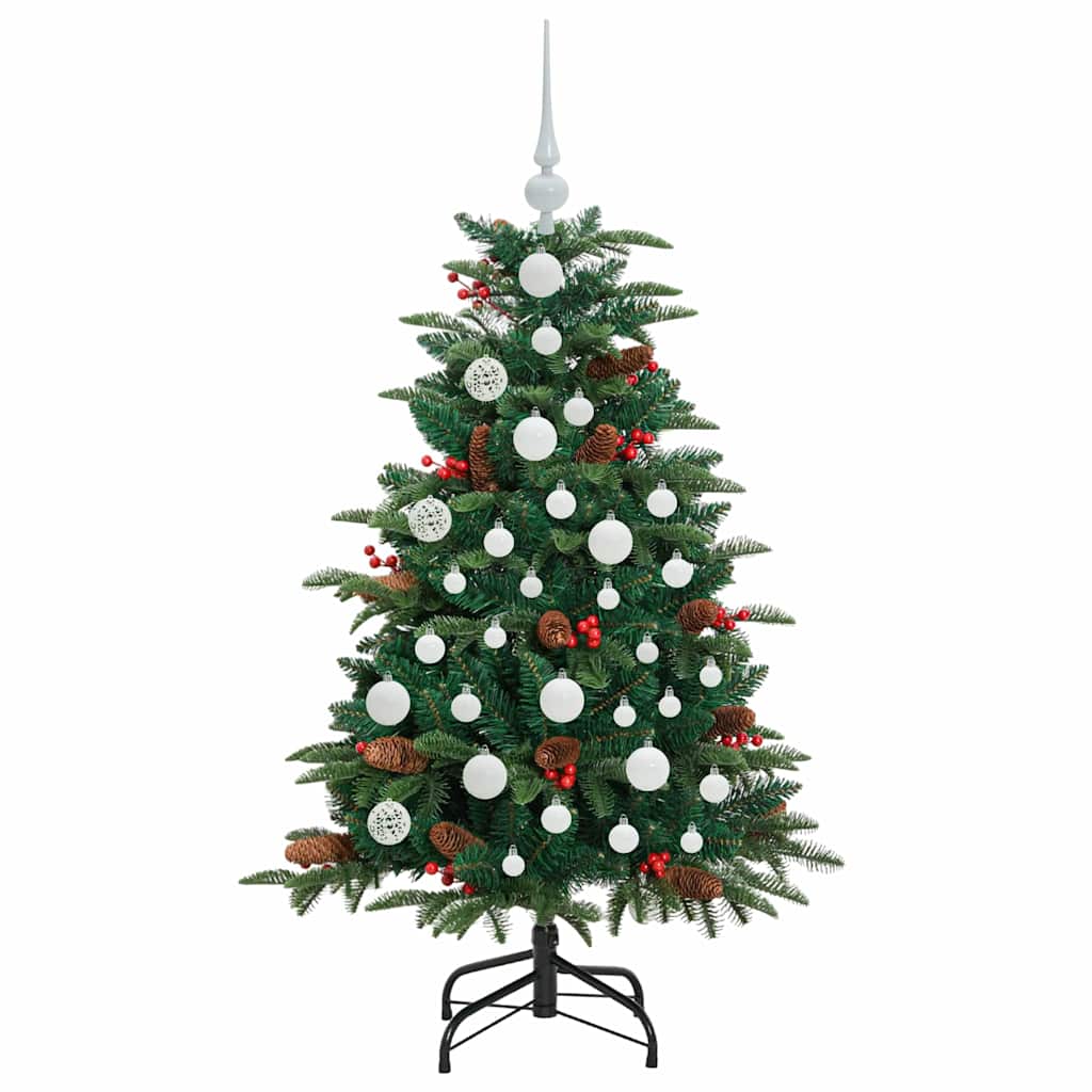 Albero Di Natale Artificiale Con 150 Led Verde 120 cm - Image 4