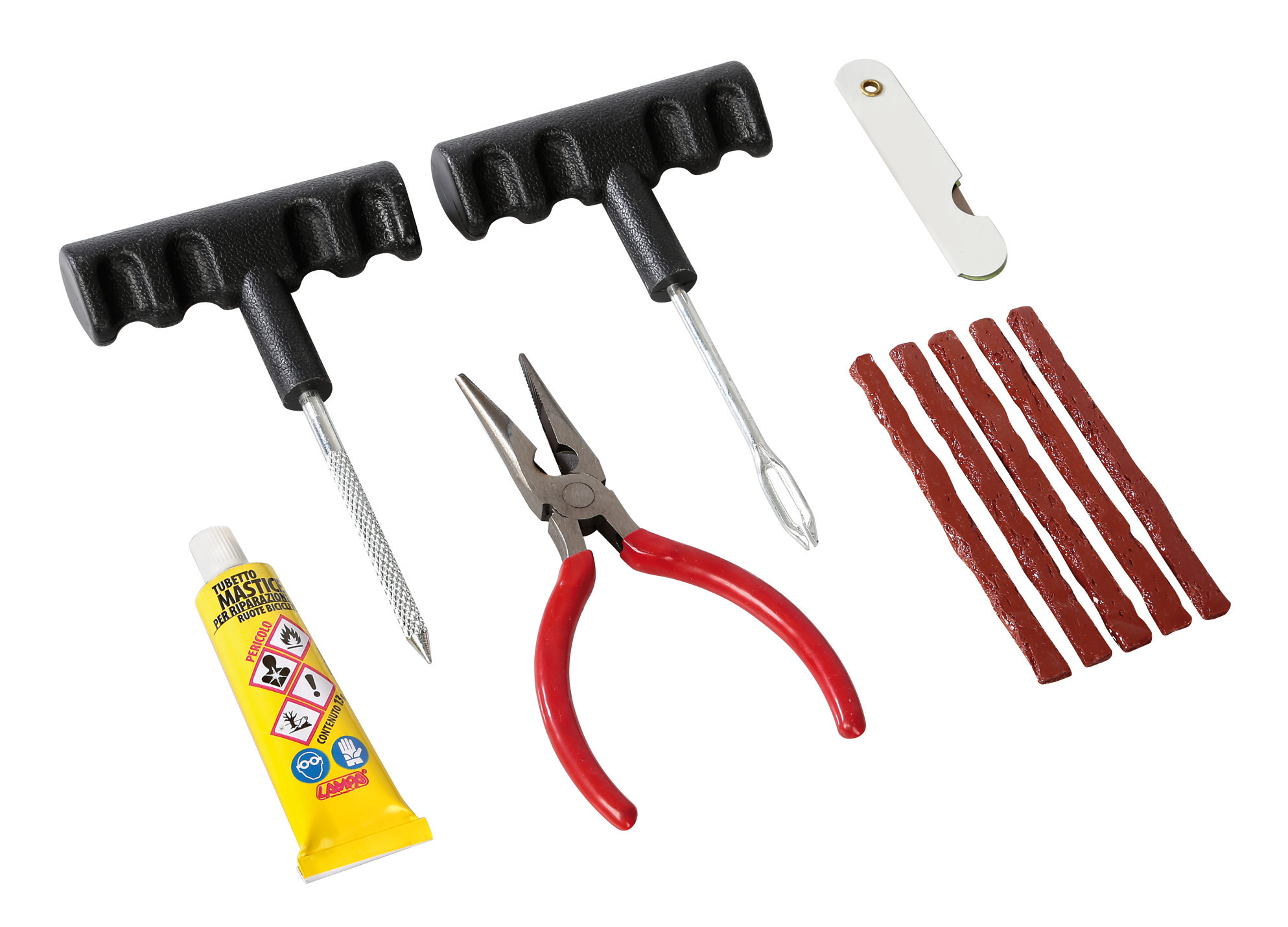 BasiC-Set, Kit Riparazione Forature Pneumatici Tubeless