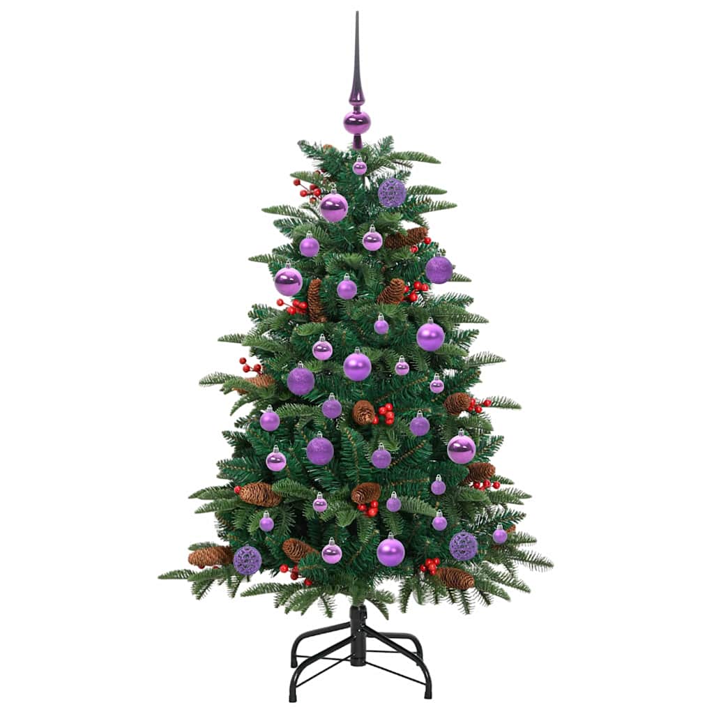 Albero Di Natale Artificiale Con 150 Led Verde 120 cm - Image 4