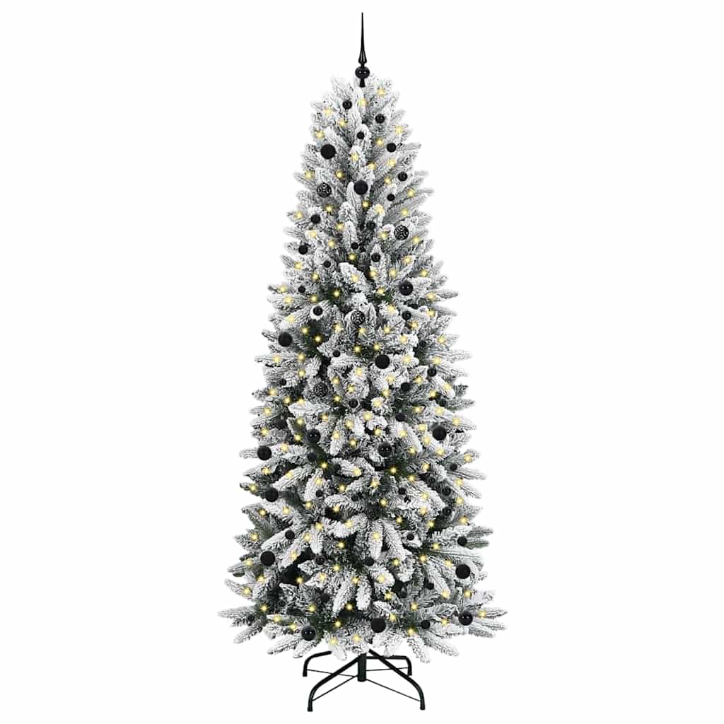 Albero Di Natale Artificiale Con 300 Led Bianco 240 cm - Image 3