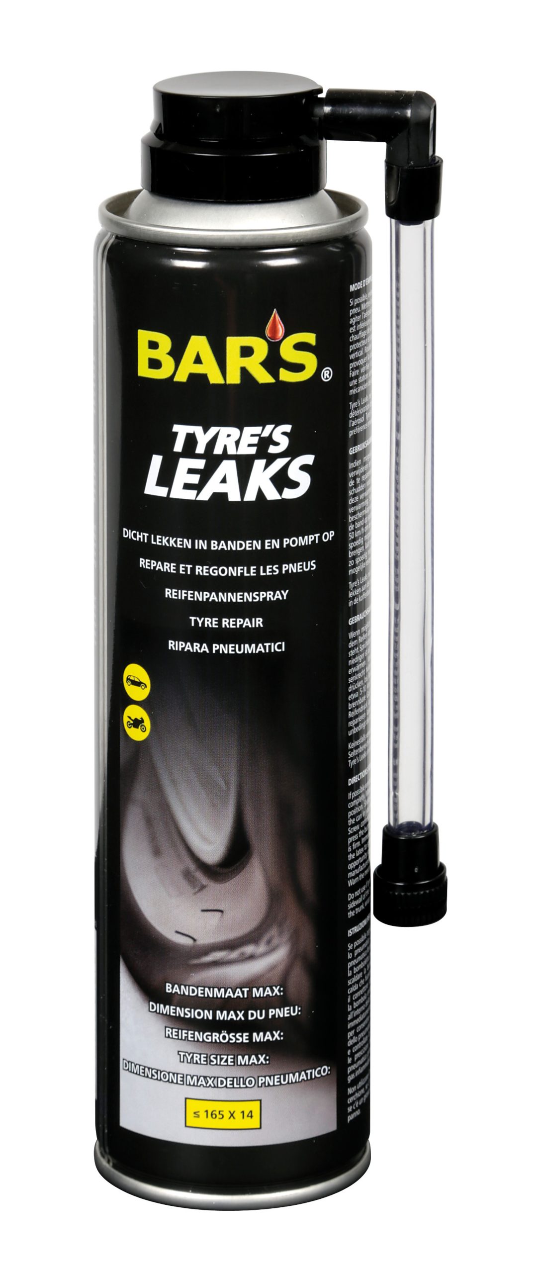 Bar's Tyre’s Leaks, Gonfia E Ripara Pneumatici - 300 ml