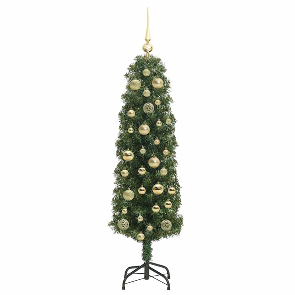Albero Di Natale Artificiale Con 150 Led Verde 120 cm - Image 4