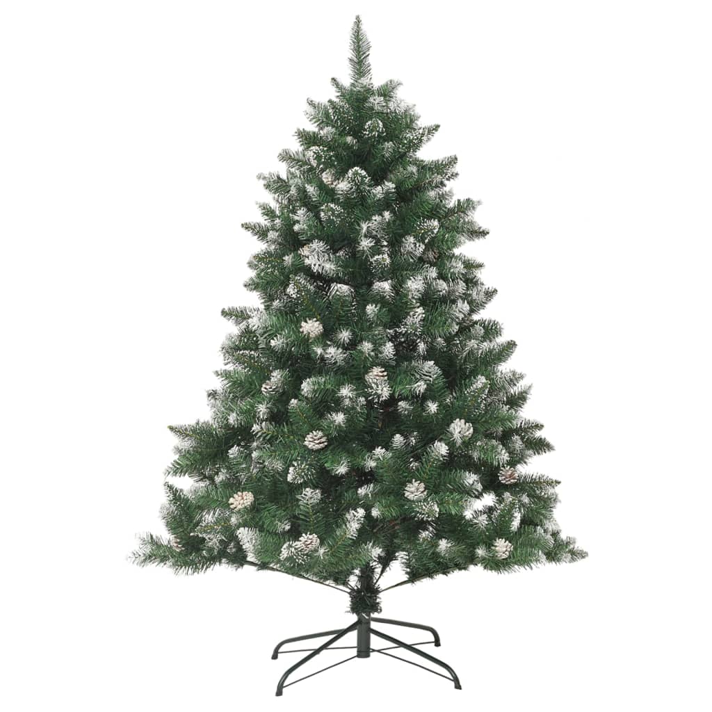 Albero Di Natale Artificiale Con Base 150 Cm Pvc