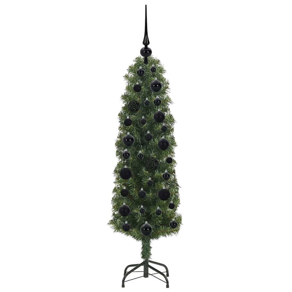 Albero Di Natale Artificiale Con 150 Led Verde 120 cm - Image 4