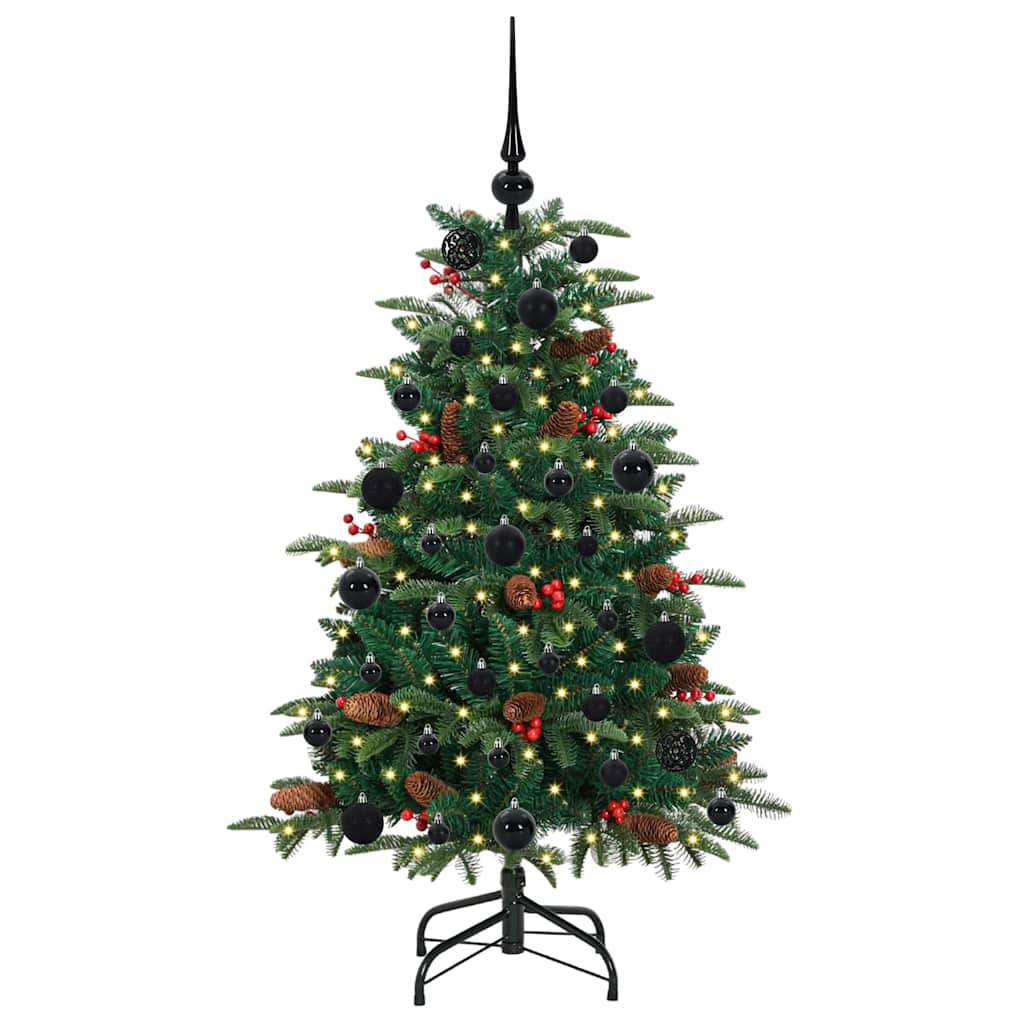 Albero Di Natale Artificiale Con 150 Led Verde 120 cm - Image 3
