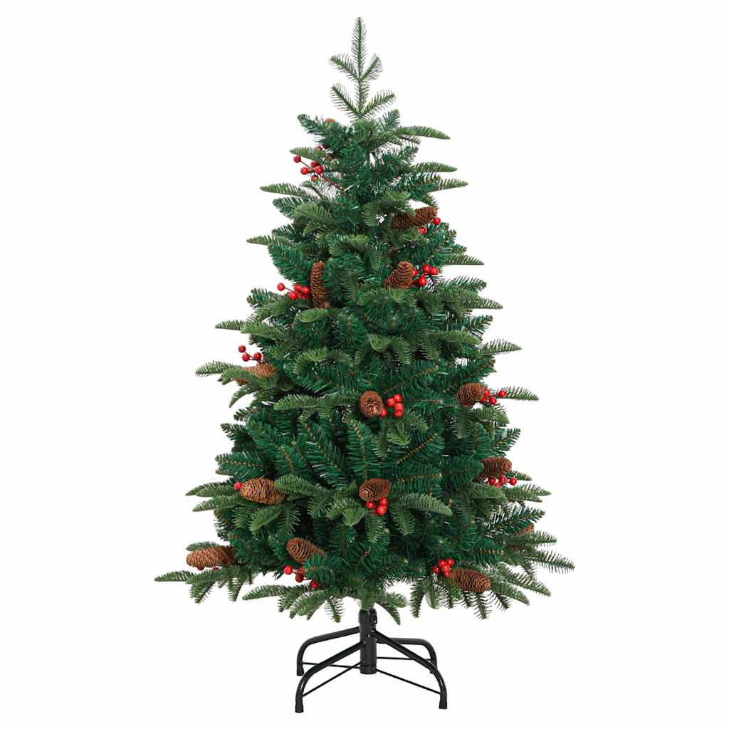 Albero Di Natale Artificiale Con 150 Led Verde 120 cm - Image 5