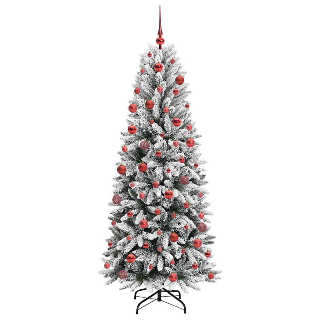 Albero Di Natale Artificiale Con 300 Led Bianco 180 cm - Image 4