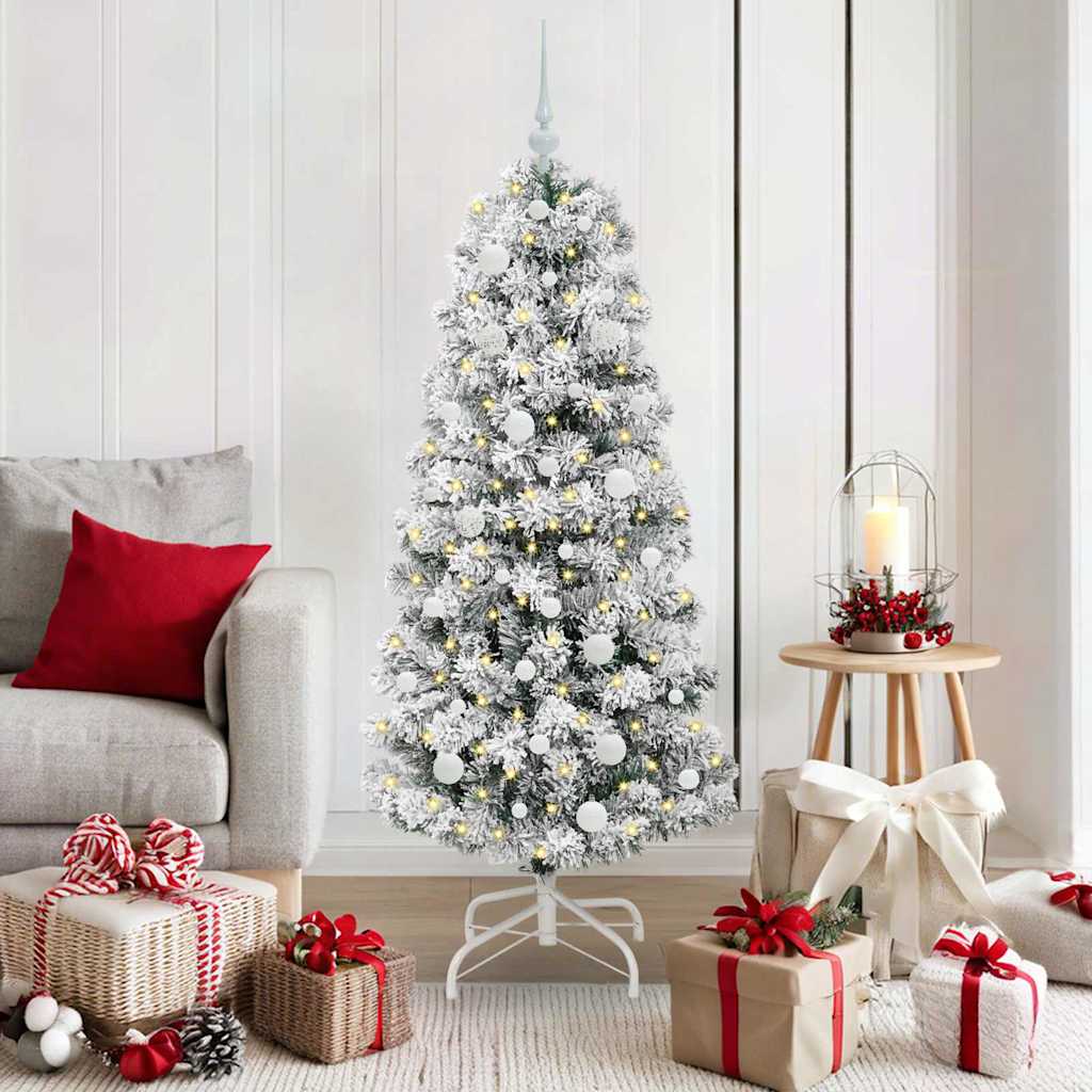 Albero Di Natale Artificiale Con Rami Pieghevoli 150 cm