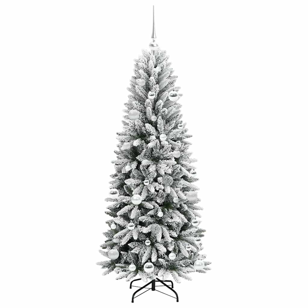 Albero Di Natale Artificiale Con 150 Led Bianco 150 cm - Image 4