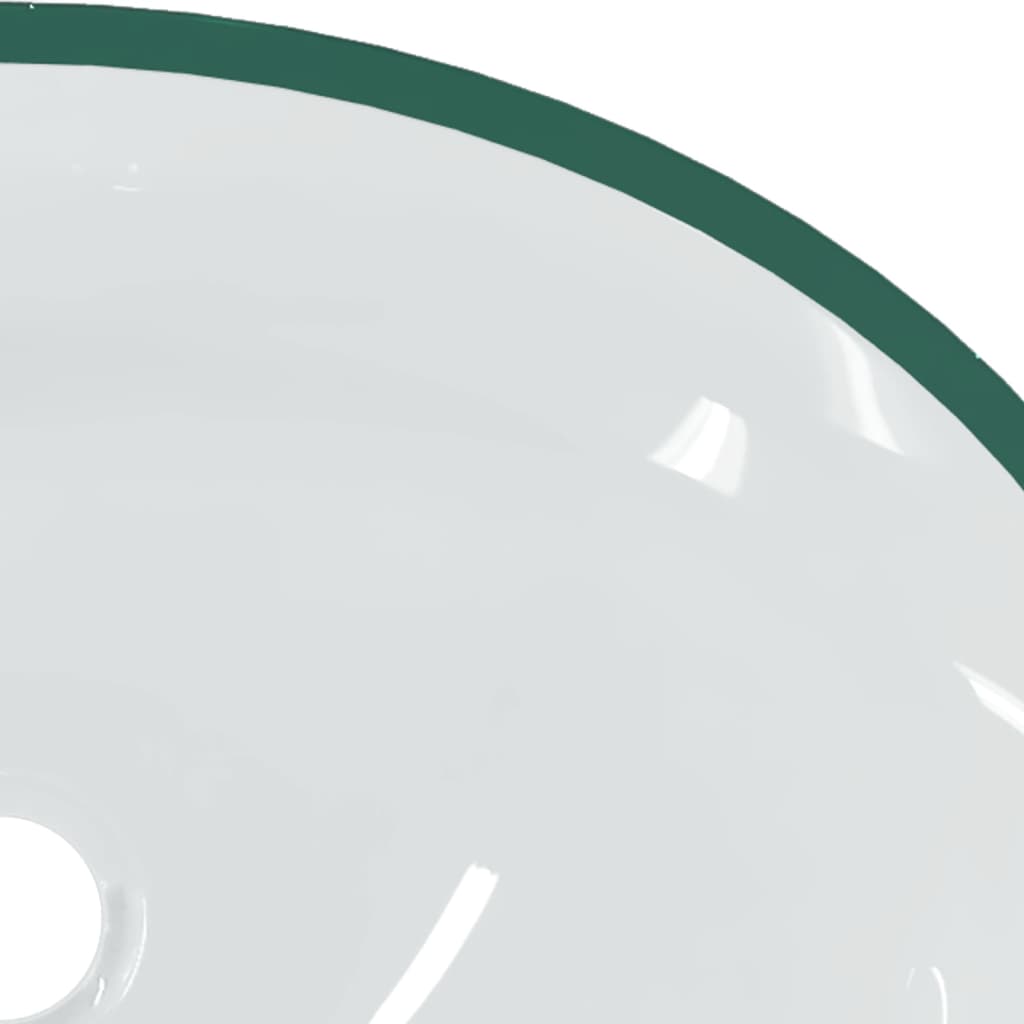 Lavandino In Vetro 50x37x14 Cm Trasparente - Image 5