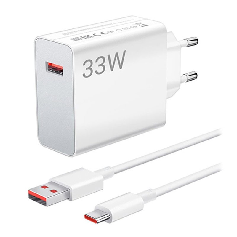 Xiaomi Bhr9956eu - Alimentatore 33w - Cavo TypE-C