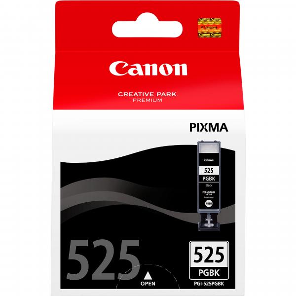 Canon Cart Ink Nero PgI-525pgbk 19ml Mg5150/5250/6150/8180 Ip4850 4529b001