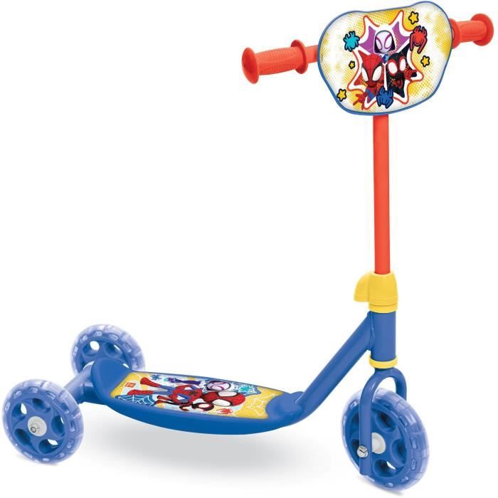 Monopattino A 3 Ruote - Mondo - Spidey - 20 Kg Max